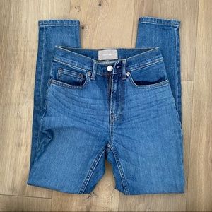 Everlane - Classic High Rise Skinny Jeans 24 Ankle